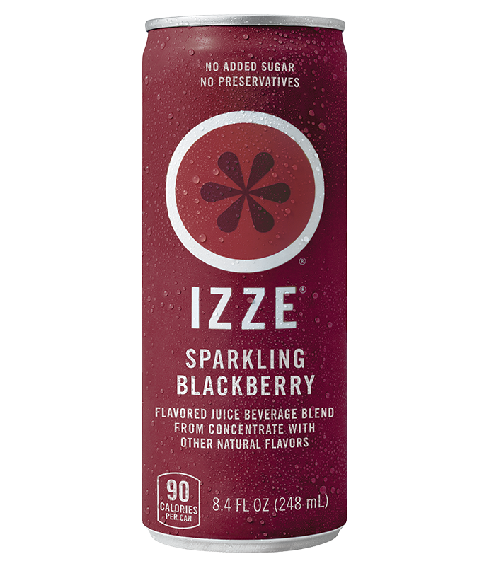 Izze® Sparkling Juice Blackberry 8 4 Oz Pepsico School Source K